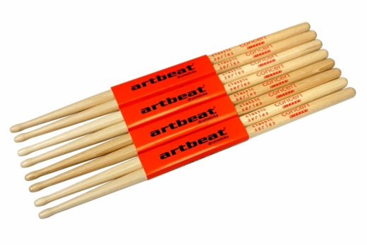 Artbeat hickory concert drumsticks