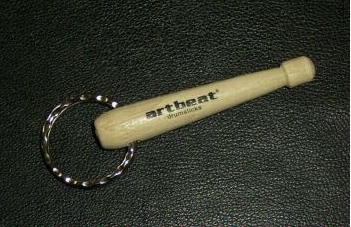 Artbeat drumstick keychain, keyring