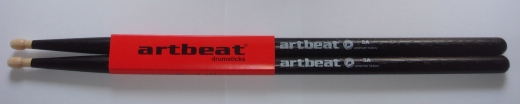 Artbeat hickory american 5A drumsticks, schwarz