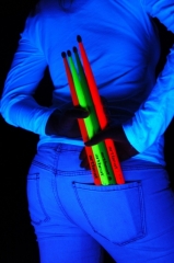 Artbeat UV hickory baguettes de batterie